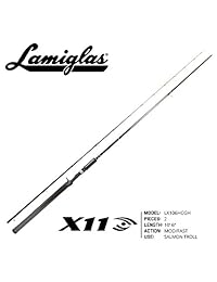 Lamiglas   X 11 Graphite   Caña de pescar de salmón y cabeza de acero