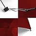 YUI Travel Mini Umbrella Sun&Rain Lightweight Totes Small and Compact Suit for Pocket Red
