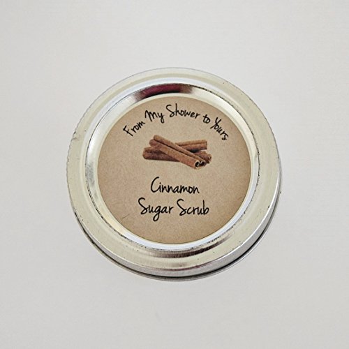 Click Here to See More Images Cinnamon Sugar Scrub Baby or Wedding Shower Favor Labels, Party Gifts, by Once Upon Supplies, 2