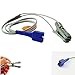 Denshine 9 Pins Oximax Veterinary SpO2 Ear Lingual Sensor Vet for NELLCOR