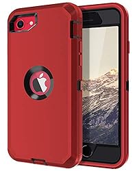 I-HONVA for iPhone SE 2022/2020 Case Built-in