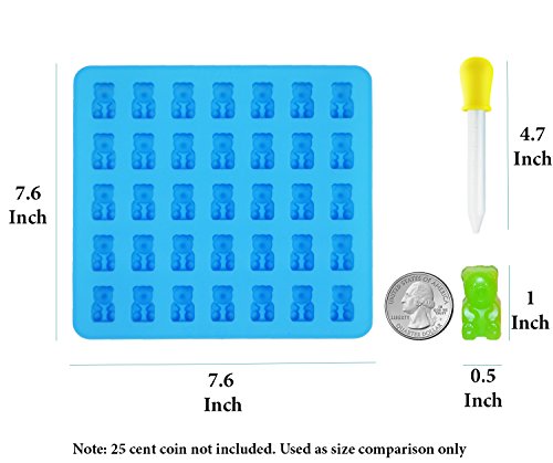 3 BIGGER+Gummy+Bear+Mold+Silicone