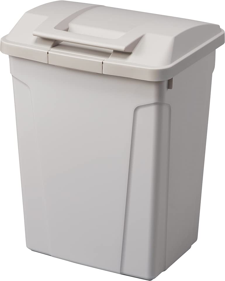 アスベル ゴミ箱 日本製 屋外 フタ付 ロック付き ハンドル付分別ダストボックス70L ライトグレー 幅47.7×奥行40.0×高さ64.3cm商品画像