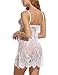 Avidlove Women's Lace Pajamas Floral Babydoll Nightgown G-String