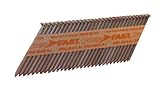 Pneu-Fast SP10DXRHG 3-by-0.120-Inch Tri-Coat Galvanized Ring Clipped Head Nail for 30-33 Degree Nailers, 1000-Count