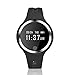 Plustore Waterproof Bluetooth Bracelet Pedometer Calorie Bicycle Sleep Monitoring Smartwatch - Black
