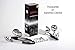 Stainless Steel Kitchen Utensil Set - 7 Cooking Utensils - Nonstick Kitchen Utensils Cookware Set with Spatula & Serving Spoons - Best Gadgets with Hooks for Holder and recipes e book (set de cocina)