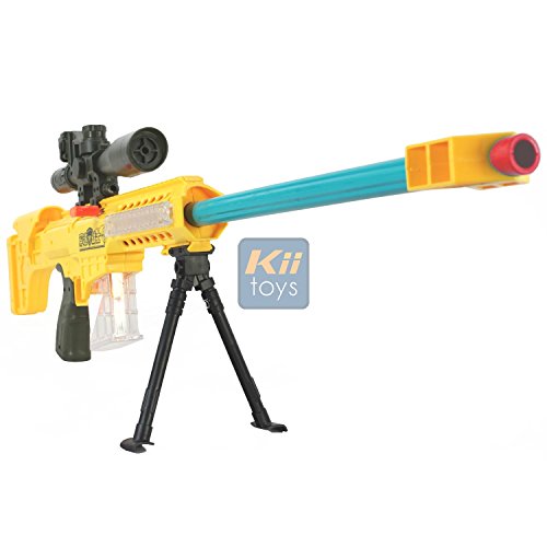 Foam Dart Gun Blaster Shoot Water Ball Spring Powered Toy Sniper Rifle