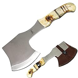 11.5" Bone Collector Burn Bovine Handle Full Tang