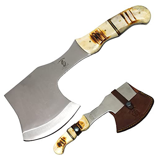 11.5" Bone Collector Burn Bovine Handle Full Tang