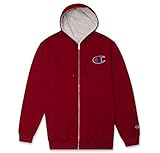 Champion Mens Big Tall Zip Up Fleece Hoodie Sweatshirt C Logo