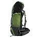 MISSION PEAK GEAR Alpine 3600 60L Internal Frame Hiking Backpack (Army Green)