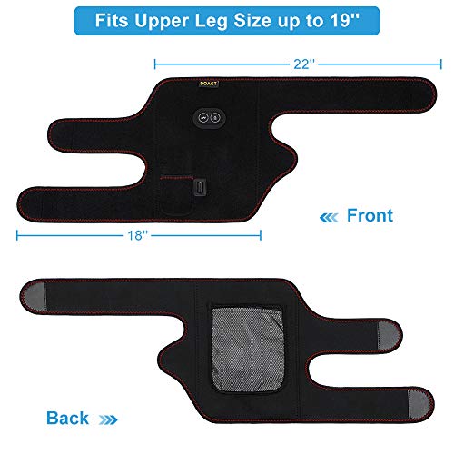 DOACT Knee Heating Pad and Massager 2in1 for Arthritis Pain Relief