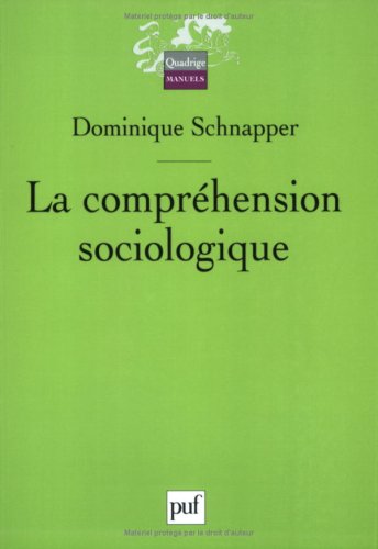 La  compréhension sociologique