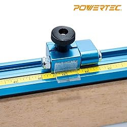 POWERTEC 71331 Universal T-Track Left to Right