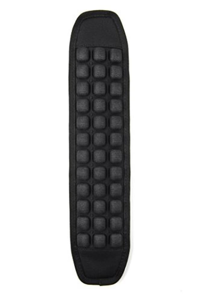 Planet Waves D'Addario Accessories Foam Guitar Strap Pad - Pad for Guitar Strap - Relieves Discomfort - Fits Over Guitar Straps - Black