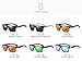 DUBERY Mens Sport Polarized Sunglasses Outdoor Riding Square Windproof Eyewear D918