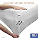 TRU Lite Bedding Cal King Waterproof Mattress Protector - Safe & Clean Mattress Cover - Premium Cotton Terry Bed Protector - Protects from Dirt, Stains, Odors