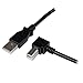 StarTech.com 2m USB 2.0 A to Right Angle B Cable Cord - 2 m USB Printer Cable - Right Angle USB B Cable - 1x USB A (M), 1x USB B (M) (USBAB2MR) primary