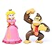 Super Mario Brothers Cake Toppers Toy, 10 Pcs Super Mary Action Figures Palyset with Princess, Mushroom, Orangutan