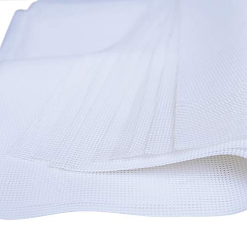 DGQ 10Pcs Non Stick Silicone Food Dehydrator Sheets Reusable Baking Mats Dryer Mesh for Fruit Dryer