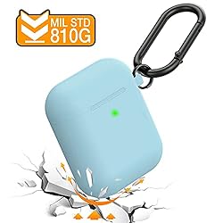 Airpods Case Cover, LELONG Soft Silicone Protective