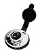 Perko 1190DP0CHR Watertight Deck Connection ,Black