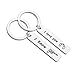 TGBJE I Love You I Know Keychain Set Couple Keychain Movie Fans Gifts (I Love You I Know)
