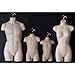 Flesh Female Dress Male Child And Toddler Set - 4 Body Mannequin Forms