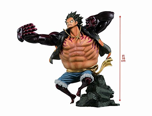 One Piece Monkey D Luffy Figure, SCultures Big Zoukeio Special, Gear Fourth Special Color Version