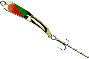 IRON DECOY Steely Fishing Lure Spoon, Casting, Trolling, Jigging, Ice, Lake, River, Stream, Freshwater, Trout, Bass, Walley, Salmon, Crappie, Pike