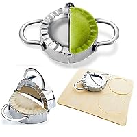 BellaBetty Dumpling Press - Dumpling Maker/Stainless Steel Empanada Press/Pie Ravioli Dumpling Wrappers Mold Kitchen Accessories (7.5cm/3 inch)