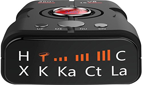 Radar Detector, Voice Alert and Car Speed Alarm System with 360 Degree Detection, City/Highway Mode Radar Detectors for Cars