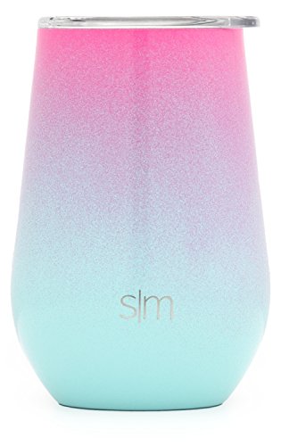 image for Simple Modern 12oz Spirit Wine Glasses 2 Pack Bundle - Stainless Steel