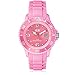 Ice-Watch Unisex SI.PK.U.S.09 Sili Collection Pink Plastic and Silicone Watch