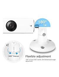 Soporte de pared de seguridad HOLACA Plus Ajustable para interior exterior compatible con Wyze Cam Pan y otros modelos compatibles. (2 unidades)
