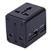 Alloet Multifunctional Universal USB Charger Adaper Global Travel Adapter Plug