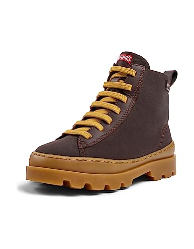 Camper Unisex Children's Brutus K900318 Ankle Boots, Brown 004, 2.5 UK