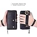 Petocase Compatible iPhone XS Max Wallet Case, Multi-Functional PU Leather Zip Wristlets Clutch Detachable Magnetic 13 Card Slots 4 Cash Purse Protection Back Cover for Apple iPhone 10S Max 6.5