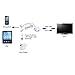 Cable Matters 601009 Touch Dock to HDMI Adapter with Built-in USB Charging Cable for iPhone, iPad and iPod