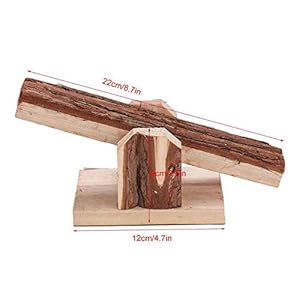Giocattolo per criceti, legno naturale criceto del criceto gabbia esercizio di arrampicata tunnel tubo per scoiattoli… HEEPDD Giocattolo per criceti, legno naturale criceto del criceto gabbia esercizio di arrampicata tunnel tubo per scoiattoli…