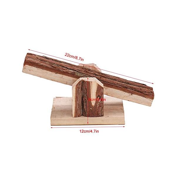 Giocattolo per criceti, legno naturale criceto del criceto gabbia esercizio di arrampicata tunnel tubo per scoiattoli… HEEPDD Giocattolo per criceti, legno naturale criceto del criceto gabbia esercizio di arrampicata tunnel tubo per scoiattoli…