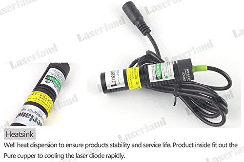 1875 532nm 10mW Green Line Generator Laser Module for Alignment DC3-5V - Thumbnail 2