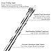 8 Piece Masonry Drill Bits Set 1/2″ 3/8″ 5/16″ 1/4″ 5/16″ 1/4″ 3/16″ 5/32″ Black-Oxide Metal Carbide Tip and Round Shank Metal Drill Bit Set