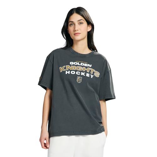 Game 7 x NHL Officially Licensed Women’s Oversized Short Sleeve Team Color Fade…
