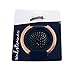 COOK with COLOR Sink Strainer, Kitchen Sink Drain Strainer, Easy to Clean Silicone Drain Basket with Copper Rim (Navy)