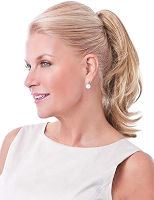 Pony Layered Flip Color Red Blonde Toni Brattin Hairpieces