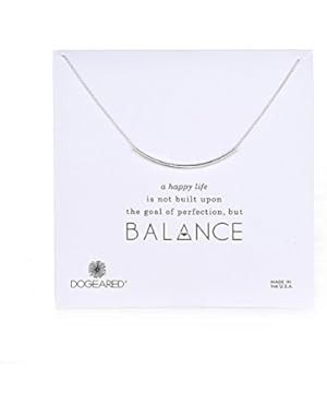 Sterling Silver Balance Tube Necklace