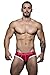 Andrew Christian Men's Blow Tagless Brief, Red, Medium