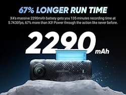 Insta360 X4 Basic Bundle-8K Waterproof 360 Action